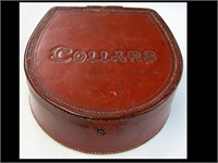 VINTAGE LEATHER COLLAR BOX