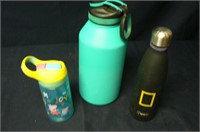 SET OF 3 WATER BOTTLES