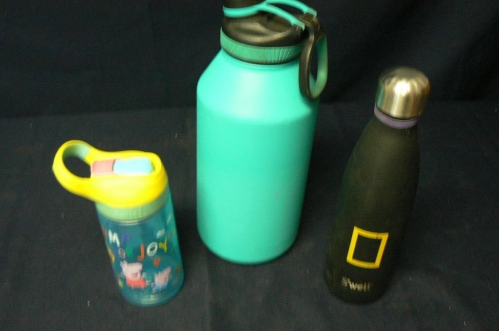 SET OF 3 WATER BOTTLES