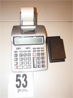 Casio Desk Calculator with (2) Handheld