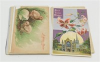 15 Antique Easter Post Cards