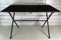 Metal Slatted Table18x35inches