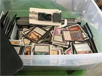 Magic The Gathering card collection - box full