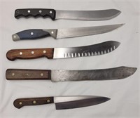 Lot of fixed blade knives