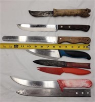 Fixed blade knives including Faberware