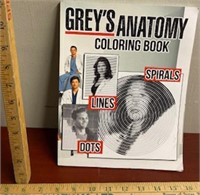 Grey's Anatomy Coloring Book-New