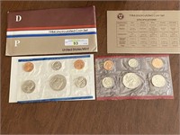 1984 US Mint Uncirculated Coin Set