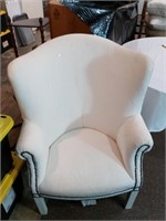 Ralph Lauren Home Wing Chair With Metal