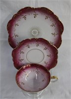 Bavaria cup, saucer and 7.25" side plate