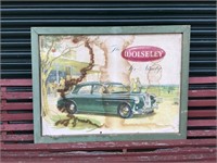 1950's Wolseley Dealership Framed Poster