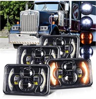 ($119) DZCULB 4x6 LED Lights 4pcs High and Low