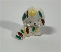 Vintage Puppy Dog Figurine Ceramic Made in Japan