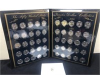 50 Commemorative Quarters in Display Binder