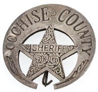 COCHISE COUNTY ARIZONA SHERIFF BADGE