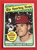 1969 Topps Pete Rose All-Star Card