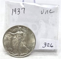 1937 Half Dollar Unc.
