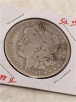 1897o Morgan Silver Dollar