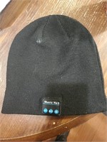 SMINIKER DARK GREY WIRELESS BEANIE MUSIC HAT