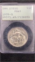 1935-S Old PCGS MS65 Silver San Diego Classic