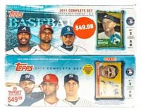 Lot Of 2 Complete Sets Topps MLB Cards 2010 & 2011