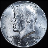 1964 Kennedy Half Dollar - Lights-out Luster!