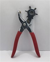 Leather Revolving Hole Punch Pliers Belt Tool Used