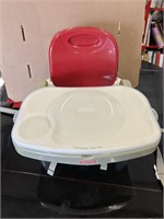 Fisher Price booster seat with food tray