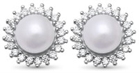 Stunning Pearl Designer Earrings