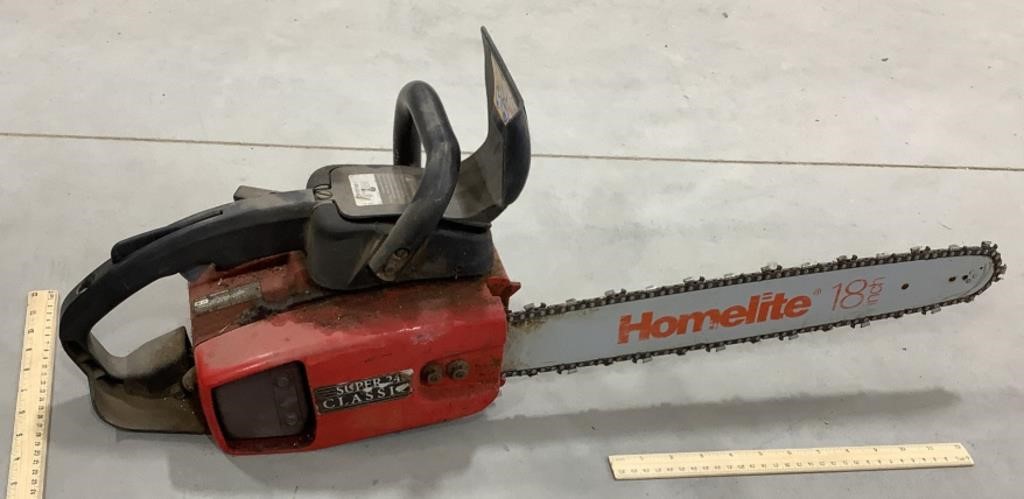 Homelite Super 240 Classic 18in Chainsaw