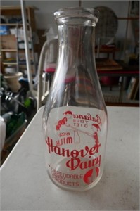 Hanover Dairy Quart Bottle
