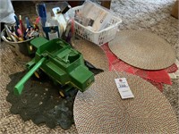 John Deer Toy Combine Model 9500 & Table Decor