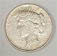 1923D Peace Silver Dollar