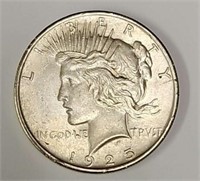 1925 Peace Silver Dollar