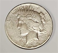 1925S Peace Silver Dollar