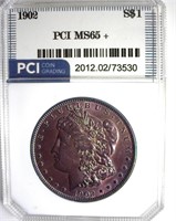 1902 Morgan MS65+ LISTS $700