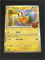 Pikachu Hologram Pokémon Card