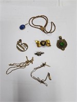 Assortment of unmarked Jewelry