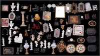 Doll House Accessories - Cast, Glass, and Books