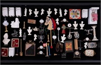 Doll House Accessories - Wood, Cast, and Pewter