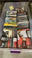 DVD lot - approximately 50 movie DVDs -Madagascar,