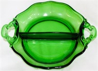 Cambridge Emerald Green Divided Bowl 1x8x7