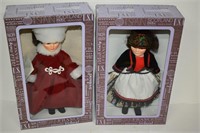 2 Vintage Effanbee Dolls of World Russia Dolls