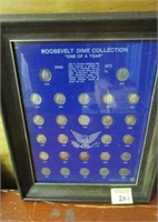 ROOSEVELT SILVER DIME COLLECTION
