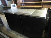 BK Resources 2 Door Back Bar Cooler