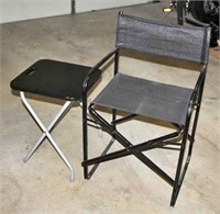 Metal Framed Outdoor Director’s Chairs