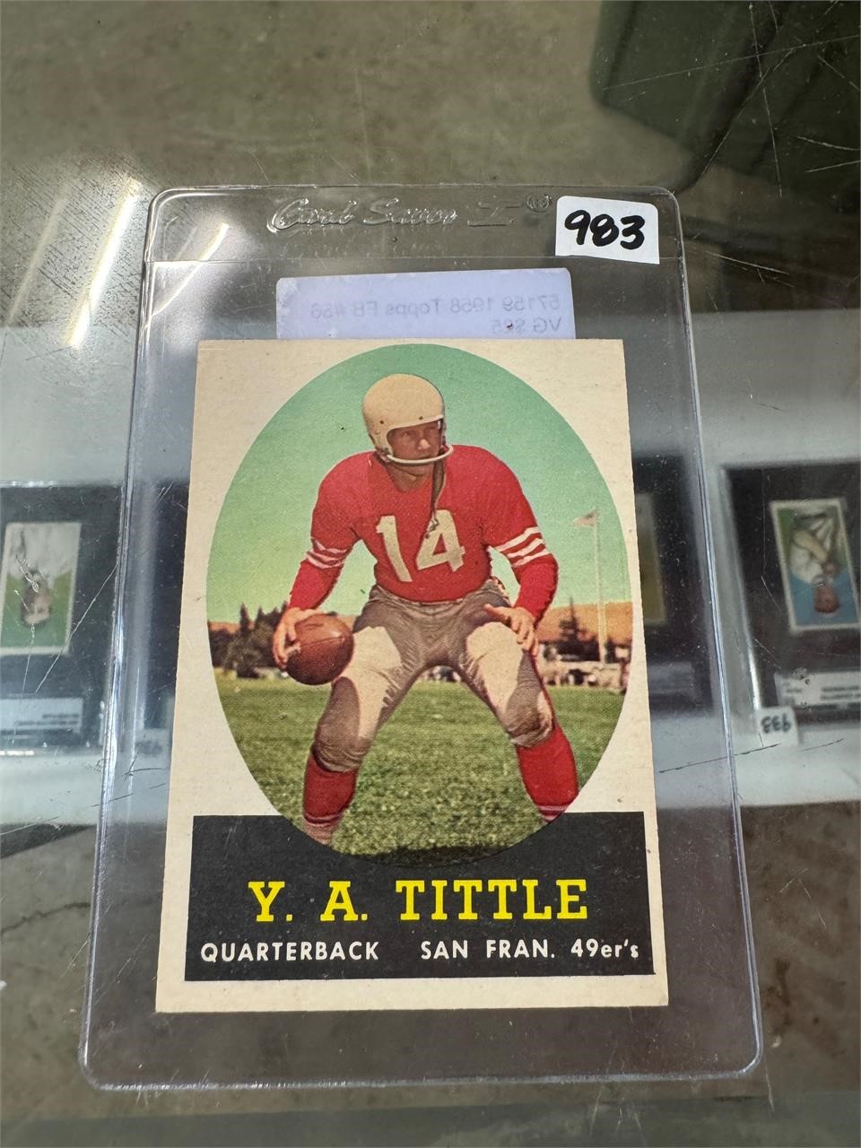 1958 Topps - Y.A. Tittle