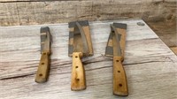 Chefs Delight Wooden handle knives