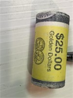 Sacagewea Gold Dollars 20008 P original mint roll