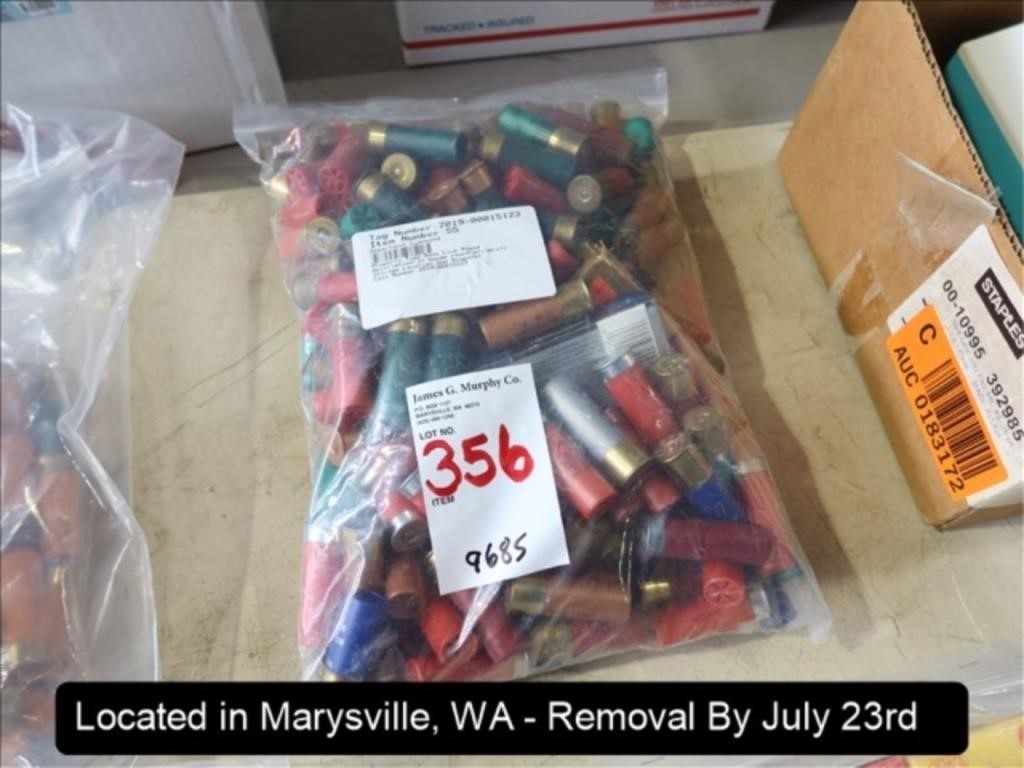 LOT, ASSORTED 12 GAUGE SHOTGUN SHELLS IN THIS BAG