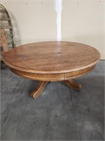 Wooden Round Coffee Table 16"x40"